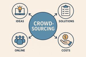 Vad är crowdsourcing och hur används det i företag?