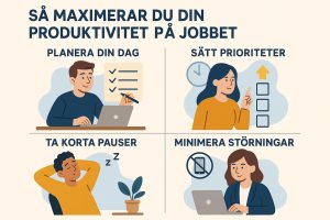 Så maximerar du din produktivitet på jobbet
