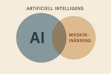 Vad är skillnaden mellan AI och maskininlärning?