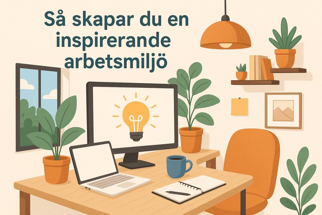 Så skapar du en inspirerande arbetsmiljö