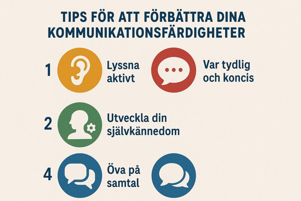 Tips för att förbättra dina kommunikationsfärdigheter
