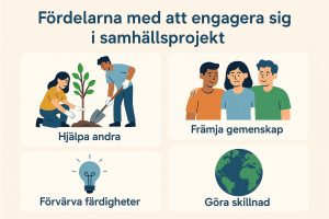 Fördelarna med att engagera sig i samhällsprojekt Fördelarna med att engagera sig i samhällsprojekt