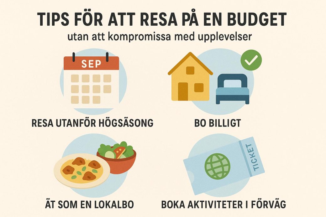 Tips för att resa på en budget utan att kompromissa med upplevelser