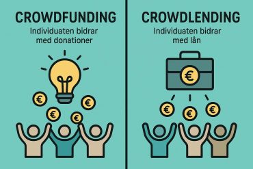 Vad är skillnaden mellan crowdfunding och crowdlending?