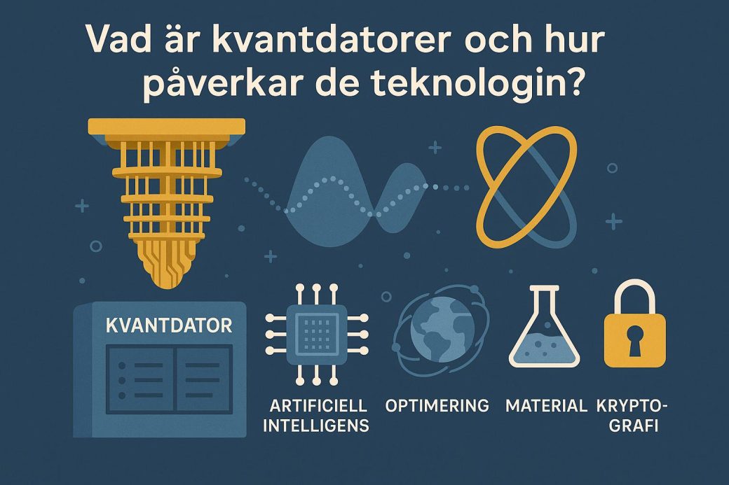 Vad är kvantdatorer och hur påverkar de teknologin?